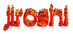 Jiroshi in flames